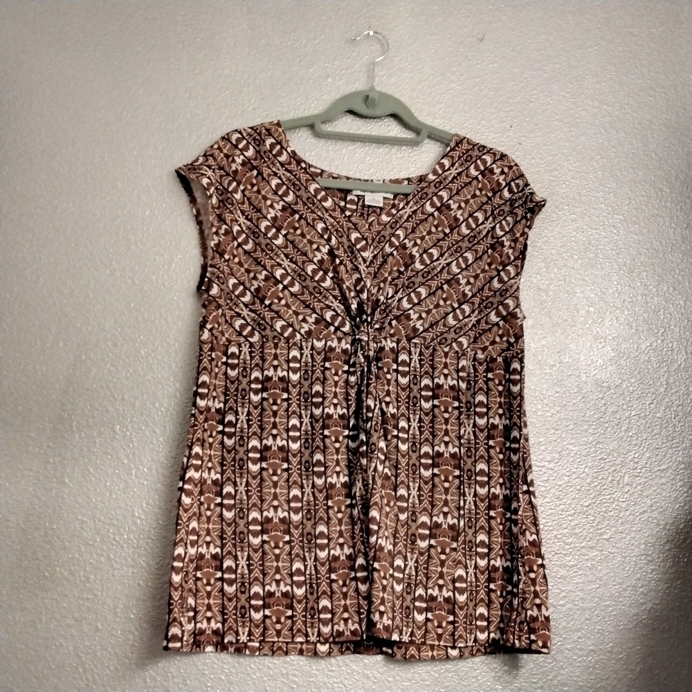 Liz Claibourne women's fall top  size l